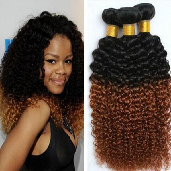 Short Kinky Curly Grade 6a 100 Brazilian Hair Weaving 100g Pcs