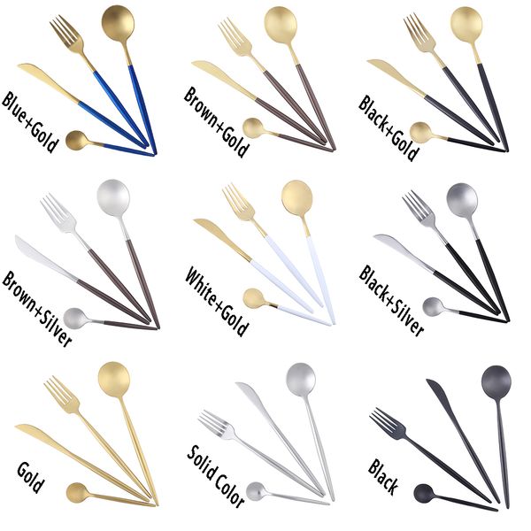 Großhandel Lekoch 4 Stück Arten Von 1810 Edelstahl Geschirr Besteck Abendessen Gabel Löffel Messer Für Weihnachtsdekoration Von Lekoch 1658 Auf