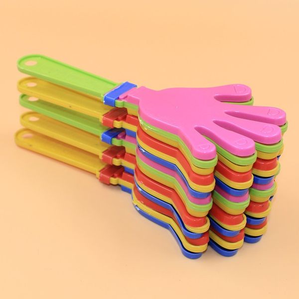 

600pcs plastic hand clapper clap toy cheer leading clap for olympic game football game noise maker baby kid pet toy