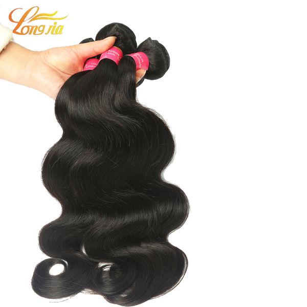 Amazing Human Hair Weave 8a Indian Body Wave Hair Bundles No