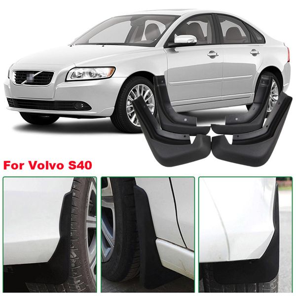 

brand new 4pcs abs mud flaps splash guards car fender mudguard for volvo s40