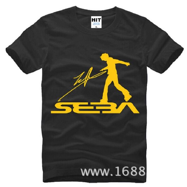 

Новый летний стиль SEBA футболки мужчины хлопок с коротким рукавом скейтбординг му
