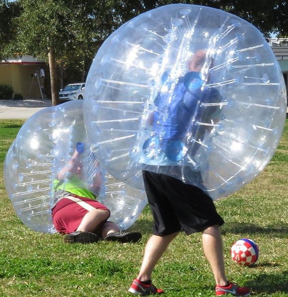 

1,7 м 0.8 мм пвх надувные человеком шарик хомяка, шарик zorb хитрый воздушный шар, пузырь футбольный мяч