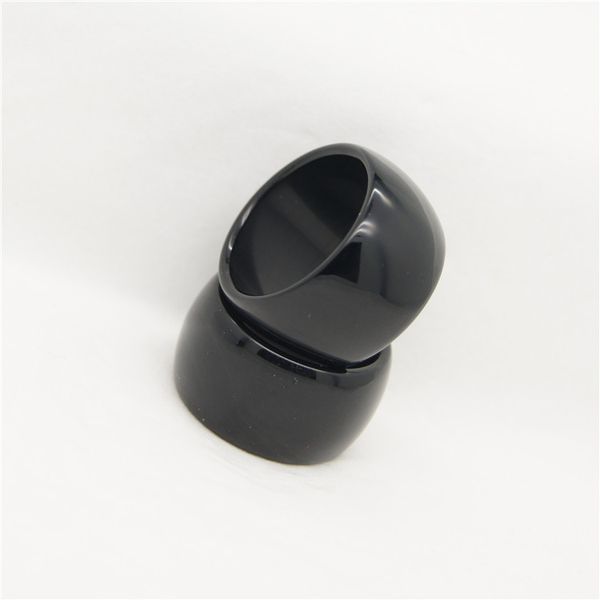 

handmade natural black color sardonyx ring ring, Silver