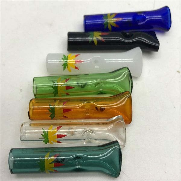 

Rolling Tip Steamroller Glass Filter Tips Heady Cigarette Tobacco Dry herb cypress phuncky Holder hitman smoking accessories