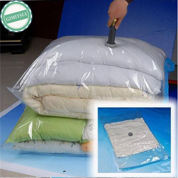 

wholesale- home storage vacuum space saver bag, compressed organizer clothing quilt air pump seal bag for organizing cupboard wardrobe