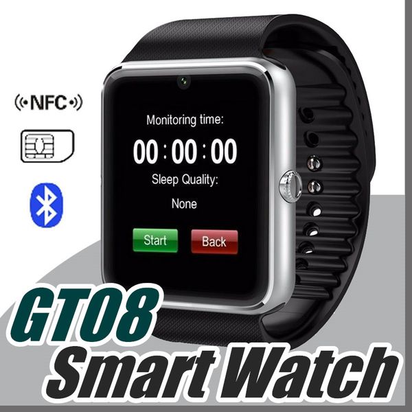 

20x gt08 dz09 bluetooth mart watch with im card lot and nfc health watch for android am ung and io iphone martphone martwatch c b