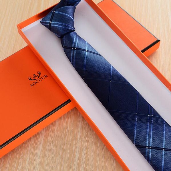 

Classic Silk Mens Ties New Design Neck Ties 7cm Plaid&Striped Ties for Men Formal Business Wedding Party Gravatas For Men Gifts