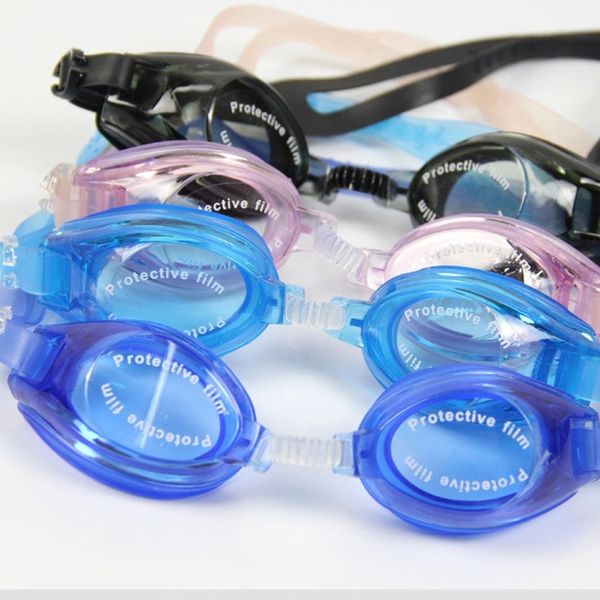 Gafas de natación impermeables antivaho para niños Gafas de buceo con tapones para los oídos Gafas de natación de silicona Gafas DHL