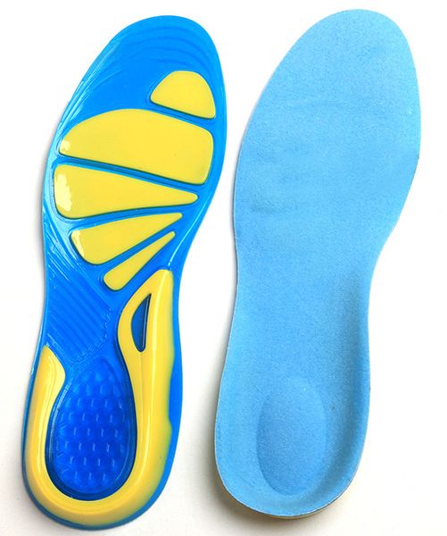 

Silicon Gel Insoles Foot Care for Plantar Fasciitis Heel Spur Running Sport Insoles Shock Absorption Pads arch orthopedic insole