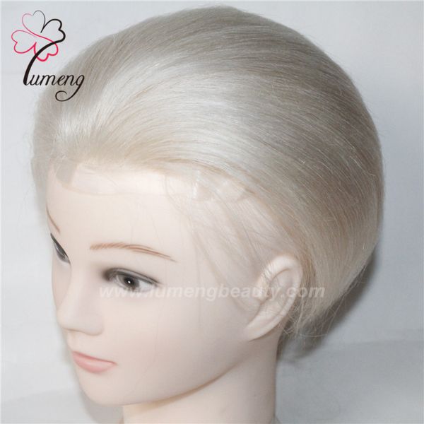 Customized Order Grey Hair 60 Color Toupee Men 8 10 Pu Skin Cap Brazilian Hair Replacement Straight Hair Men Systems Canada 2019 From Lumengbeauty