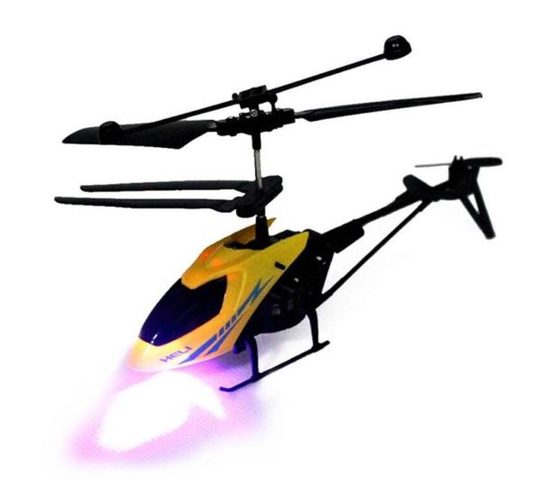 RC 901 2CH LED Mini RC Helikopter Radyo Uzaktan Kumanda Uçak Mikro Kontrolör RC Helikopter Çocuk Drone Gyro ve LIG6950113