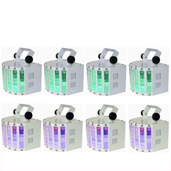 

светодиодные эффекты светодиодный свет бабочки 6 канал rgbw dmx512 сценическое освещение голосовой автоматический контроль светодиодный лазе