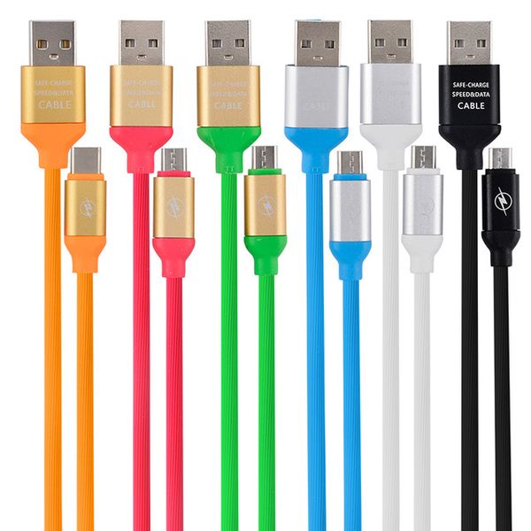 

Short Metal Alloy 30CM Micro V8 5pin Type c Tpe usb data charger cable for samsung s6 s7 edge s8 s8 plus note 2 4 htc lg android phone