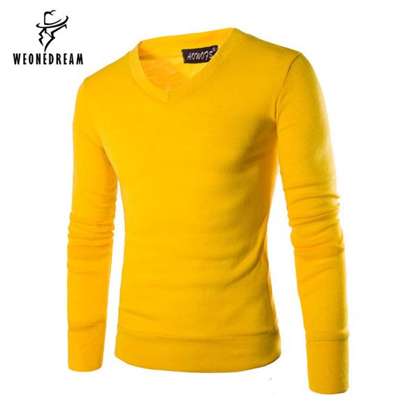 

wholesale- sleeves m~xxl fashion men sweatersthin solid men's brand v-neck slim long knitted loose fit pullover 2021 sweaters pullovers, Black