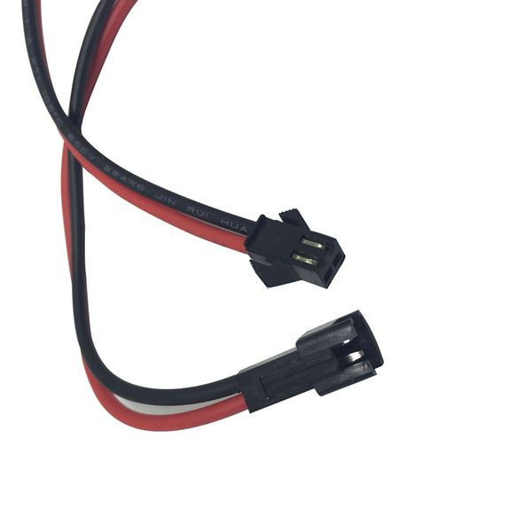 

горячие продажа led высокого качества 2pin мужской женский кабельный разъем провода
