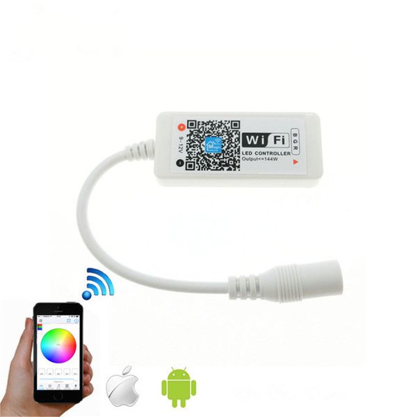 

DC5-28V Led Wifi контроллер RGB/RGBW мини светодиодный контроллер для 5050 SMD RGB/RGBW светодиодны