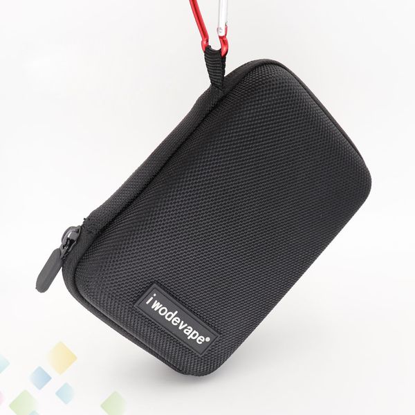 

iwodevape E cigarette Vapor Pocket E Cig Case Portable Small DIY Bag Pouch Box Mod Carrying Case Fit Atomizers Mods DHL Free