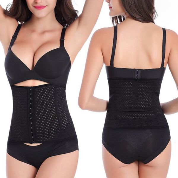 

wholesale- new women latex waist trainer corset body shaper cincher tummy control girdle shapewear underbust belt z2, Black;white