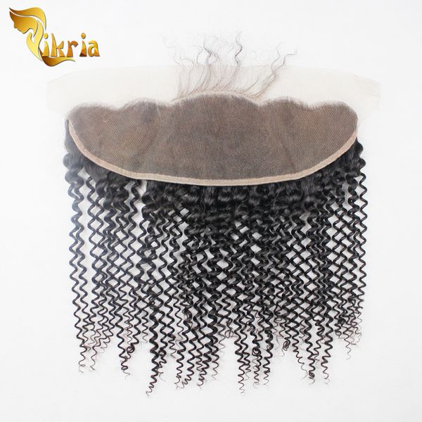 

indian hair lace frontal closure pieces kinky wave 13x4 lace closures bleached knots malaysian brazilian human hair for sale, Black;brown