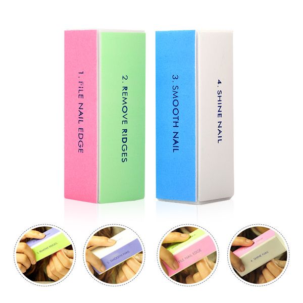 

wholesale- 2017 fashion nail tools polishing blocks four sides nail buffer and files polished perfection 4 sides shiner buffing polish