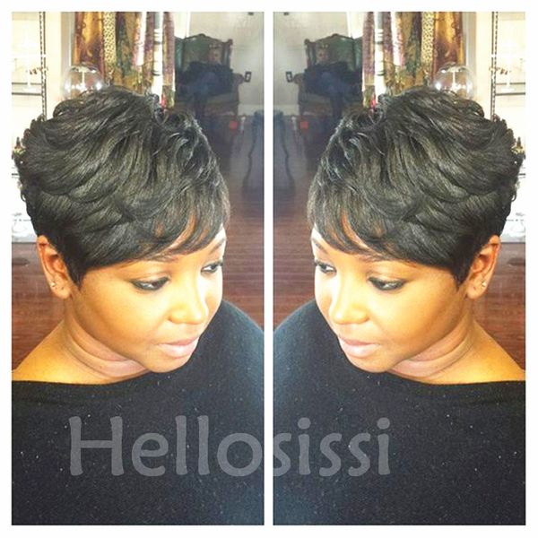 

6A Brazilian none Lace Wigs For Black Women Full Lace Short Bob Wigs Top Short Human cuts Hair Wigs