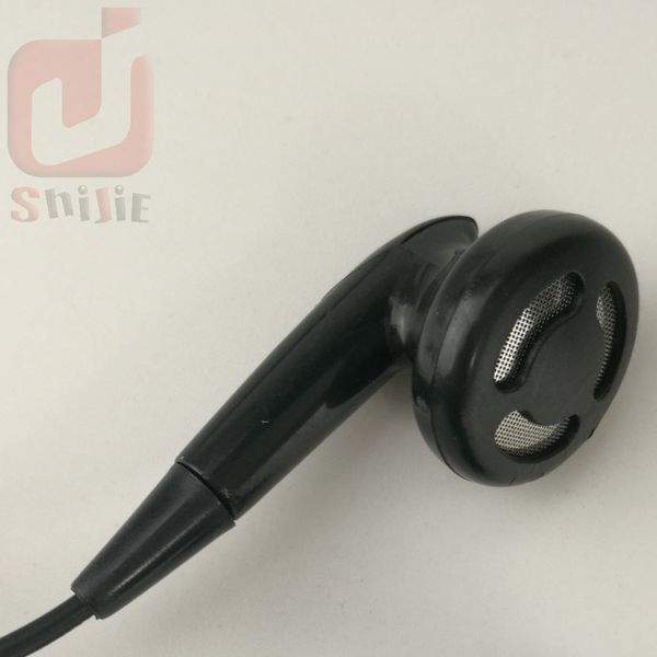 

promotion item earphone widely use in hospital,fitness center,l,travelling bus,school 1.2 m black earphone 2000ps/lot