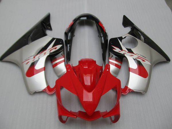 Personalizar Personalizar Kit de Carenagem para Honda CBR600 f4I 04 05 06 07 vermelho prata preto conjunto de carenagem de Injeção CBR600F4I 2004-2007 OT03