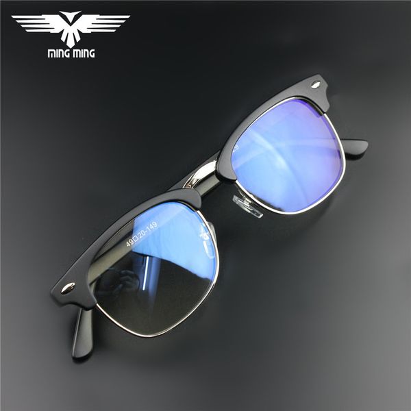 

wholesale- jie.b 2016 new radiation resistant glasses man women plain mirror anti fatigue computer glasses goggles oculos de grau, Silver
