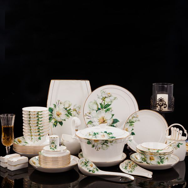 

Gold dinnerware plate di he di he et china dinnerware kitchen dinnerware whole ale