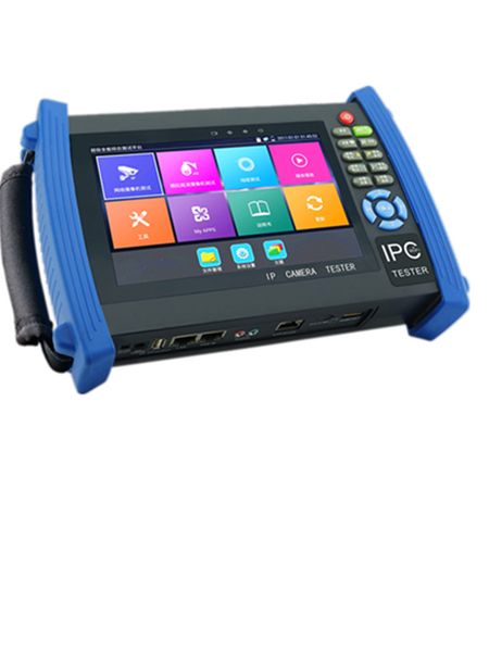 

7inch h.265 4k ip cctv tester monitor ip tvi ahd cvi analog camera tester 8mp 5mp ptz control 12v2a output wire tracer onvif