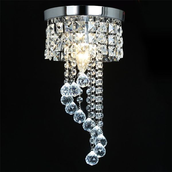 2019 Modern Crystal Ceiling Lamp K9 Led Chandelier Pendant Lamp Hallway Stairs Hotels Living Room Lights Fixture Lighting 110v 240v From Ok360 58 75