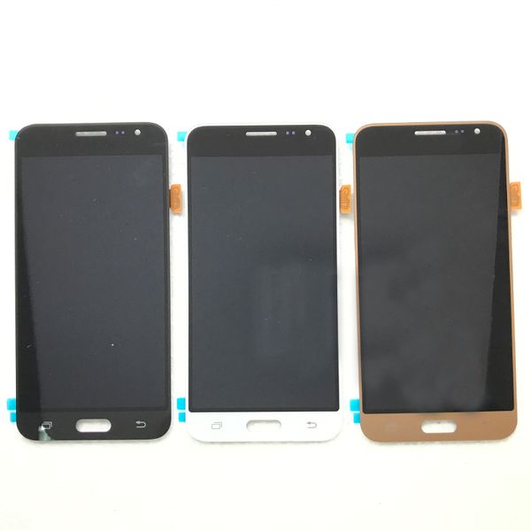 Pannelli LCD Pantalla per Samsung Galaxy J3 J320A J320F Negro con parti di ricambio regolabili in luminosità