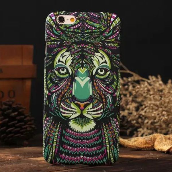 

for iphone7 plus phone case luminous forest cartoon animal personality hard shell luminous cell phone case for iphone 7 6 6s plus 5