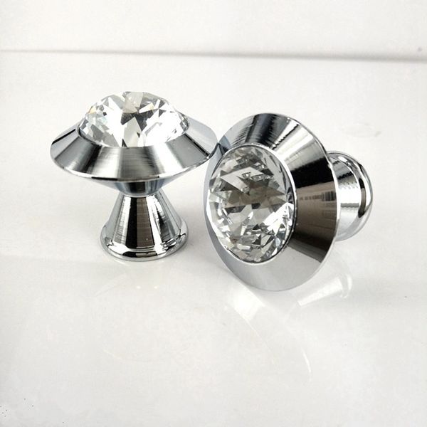 2019 Modern Simple Fashion Glass Crystal Drawer Tv Cabinet Knobs