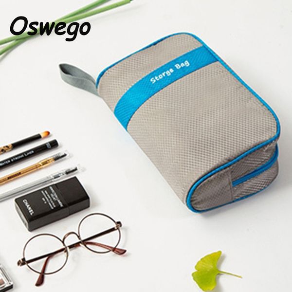 

wholesale- multifunction waterproof cosmetic bag women portable canvas travel toiletry bag oxford cloth zipper cosmetic storage bags