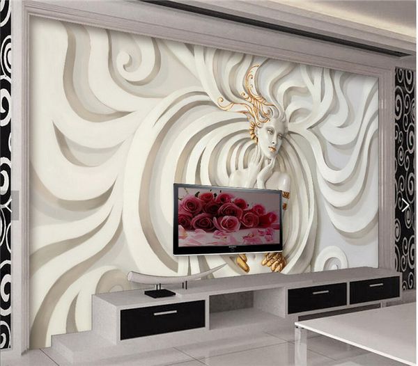 Téléchargement gratuit Images Acheter Europeenne Papier Peint Fille Statue Mural Photo Papier le plus cool par