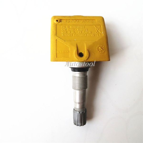 Sensor de monitor de pressão dos pneus 40700-ja01b para nissan juke maxima pathfinder infiniti 315mhz sensor de pressão dos pneus 40700ja01b tpms se232i