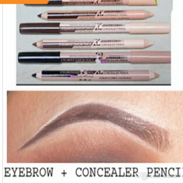 

new maquiagem eye brow menow makeup double function eyebrow pencils & concealer pencils maquillaje ing