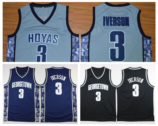 georgetown hoyas allen iverson jersey