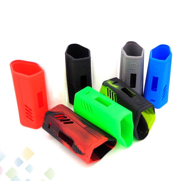 

Triade DNA250 TC MOD Silicon Case DNA 250 Skin Cases Colorful Soft Silicone Sleeve Cover Skin For DNA250W E Cig DHL Free
