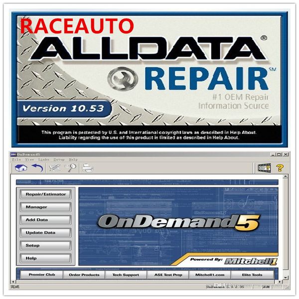 

Горячая продажа Alldata 10,53 575GB + 2014 Mitchell OnDemand5 122gb общая 2в1 с жестким диском 750G Mitchell