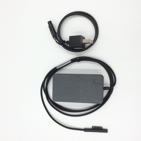 Nova Plug EUA 65 W 15 V 4A AC para Microsoft Surface Pro 4 Pro 4 Superfície Livro Substituição Adaptador de Alimentação Carregador com Cabo de Alimentação com USB