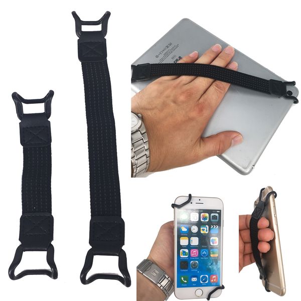 Cinturino universale Clipon Hand Grip Finger Grip Holder Elastic Band per Tablet Smart Moblie phone iPad Air2 Air mini iPhone 7 Plus