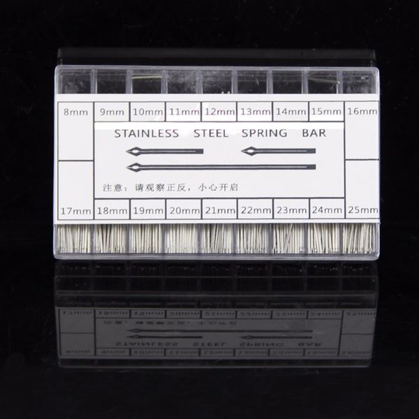

wholesale- new 360pcs 8-25mm stainless steel watchmaker watch band link cotter pins tool