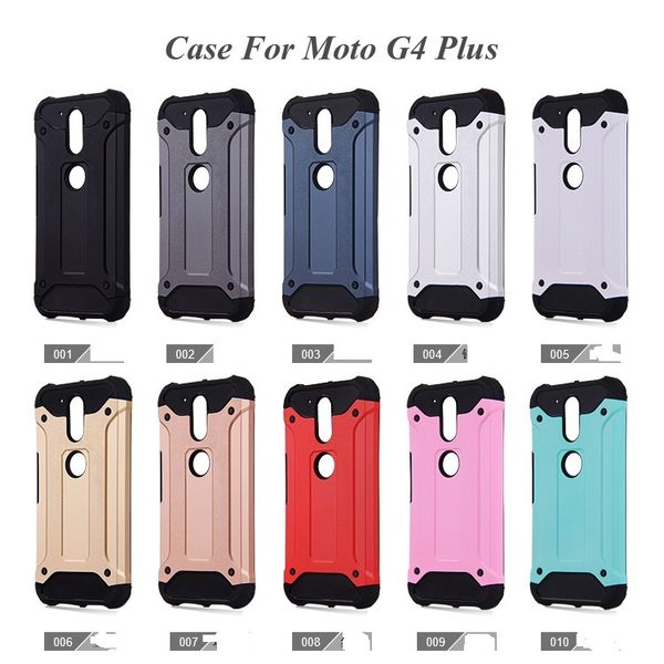 FÜR MOTOROLA MOTO G5 G5 PLUS MOTO G6 G6 PLUS Galaxie J2 PRIME J3 PRIME 10 Farbe Rüstung Hybrid Defender Fall TPU + PC Stoßfest Abdeckung RS 100PC