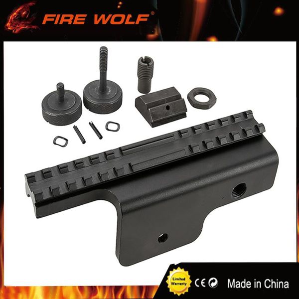 

FIRE WOLF New Tactical Gen 4-Point Locking Rail System Hunting Side M14 Scope Mount Sight Support