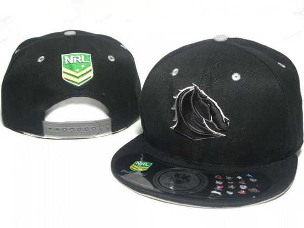 

2018 новый мужской Все черный цвет NRL Snapback шляпы женщин спорт камуфляж регулируемые