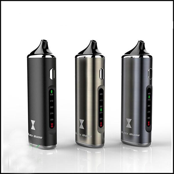 

Kingtons Black Widow Dry Herb Vaporizer Smoke Vape Kit 3 in 1 Herbal Vaporizer e cig Vape Pen in Stock Free Shipping