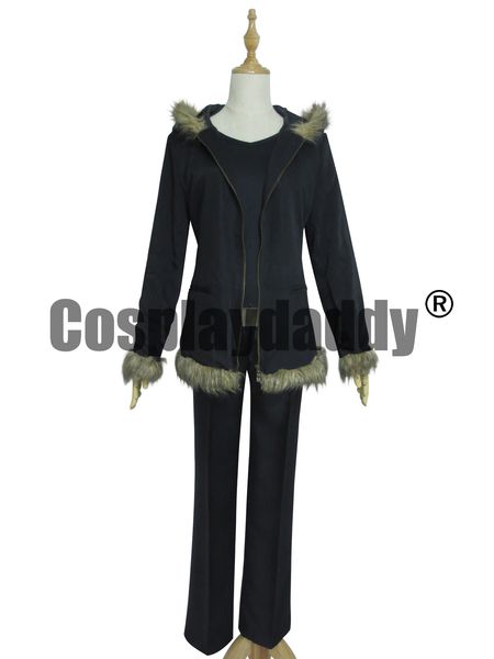 Durarara!! Costume cosplay cappotto con cappuccio Izaya Orihara